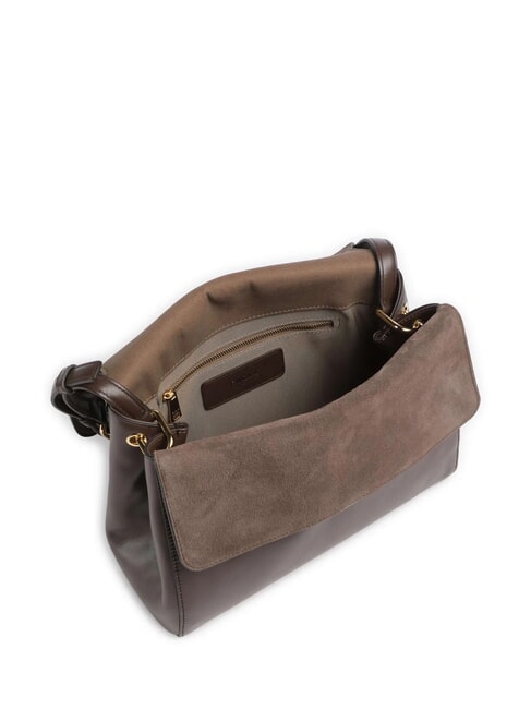 DOMUS  Umhängetasche, Leder ausgedrückt - Damentaschen