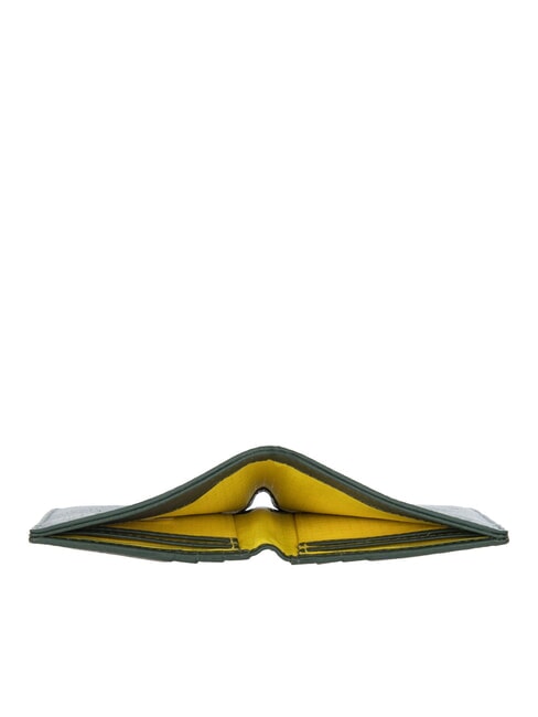 BUSINESS  Vertikale Brieftasche aus Leder grün - Brieftaschen Herren