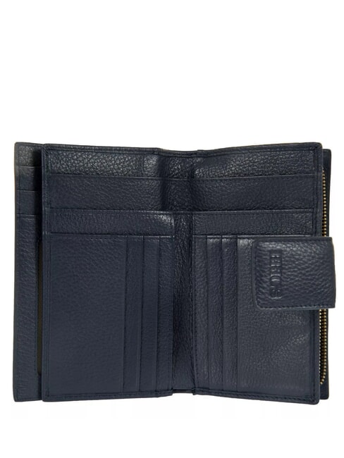 MARMOLADA Geldbörse aus gehämmertem Leder Blau - Brieftaschen Damen