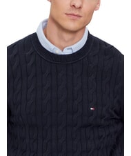 TOMMY HILFIGER TH  Pullover mit Rundhalsausschnitt W&uuml;stenhimmel - Herrenpullover - 3