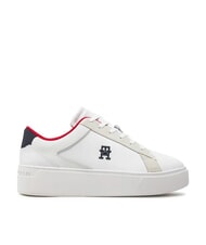 TOMMY HILFIGER TH PLATFORM COURT Ledersneaker - Damenschuhe