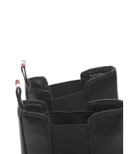 TOMMY HILFIGER TH Stiefeletten aus Leder Schwarz - Damenschuhe - 4