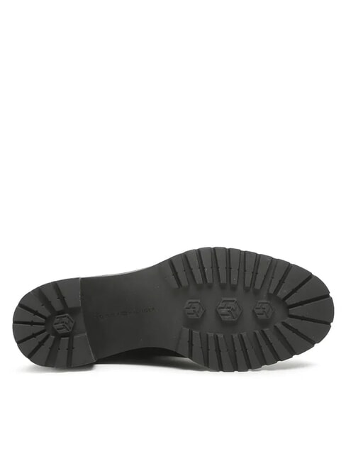 TH Stiefeletten aus Leder Schwarz - Damenschuhe