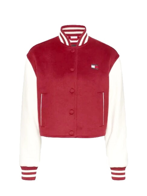 TH JEANS Kurze Jacke aus Wollmischung Regattarot - Damenjacken