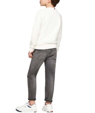 TOMMY HILFIGER TH KIDS Sweatshirt mit Rundhalsausschnitt und Print - Sweatshirts Kinder