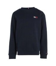 TOMMY HILFIGER TH KIDS Sweatshirt mit Rundhalsausschnitt und Logo-Wappen Wüstenhimmel - Sweatshirts Kinder - 5
