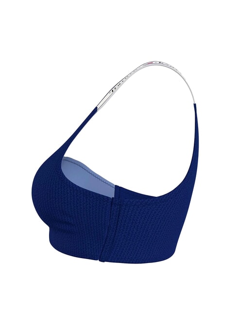 TH One-Shoulder-Bikinioberteil Marinereise - Bademode für Damen