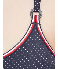 TOMMY HILFIGER TH Bandeau-Bikinioberteil gepunkteter Wüstenhimmel - Bademode für Damen - 3