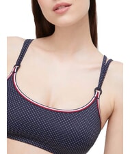 TOMMY HILFIGER TH Bandeau-Bikinioberteil gepunkteter Wüstenhimmel - Bademode für Damen - 4
