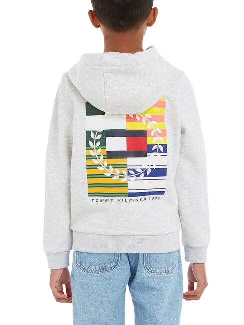 TH KIDS Kapuzenjacke mit durchgehendem Reißverschluss neues hellgrau meliert - Sweatshirts Kinder