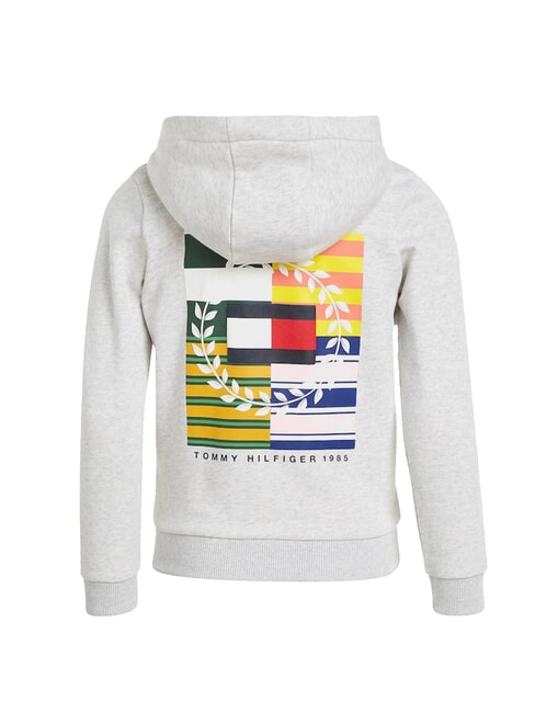 TH KIDS Kapuzenjacke mit durchgehendem Reißverschluss neues hellgrau meliert - Sweatshirts Kinder