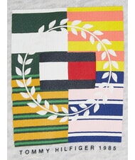 TOMMY HILFIGER TH KIDS Kapuzenjacke mit durchgehendem Reißverschluss neues hellgrau meliert - Sweatshirts Kinder - 6