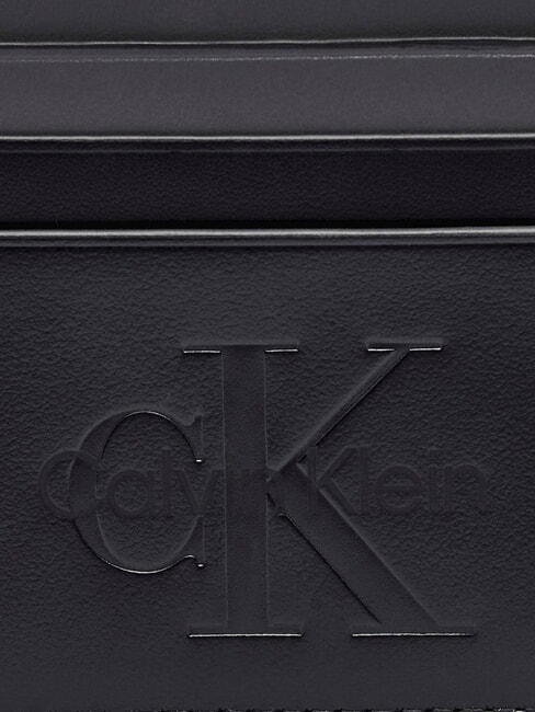 BOLD LOGO Kreditkartenetui aus Leder auf Schwarz - Brieftaschen Herren