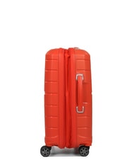SAMSONITE FLUX FLUX, Handgep&auml;ck, erweiterbar Mandarinenrot - Handgep&auml;ck - 4