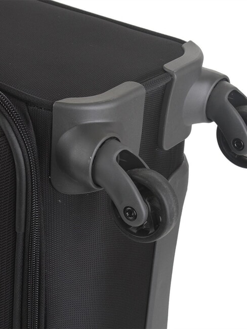 ANAFI Extra großer, erweiterbarer Trolley SCHWARZ - Halbharte Trolleys