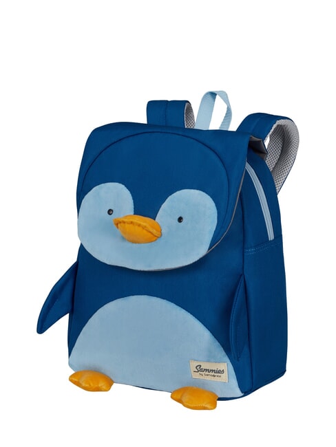 HAPPY SAMMIES ECO Penguin Kinderrucksack Pinguin Peter - Rucksäcke für Schule &amp; Freizeit