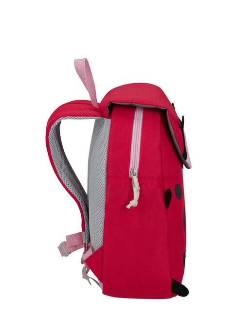 HAPPY SAMMIES ECO Ladybug Mädchenrucksack Marienkäfer - Rucksäcke für Schule &amp; Freizeit