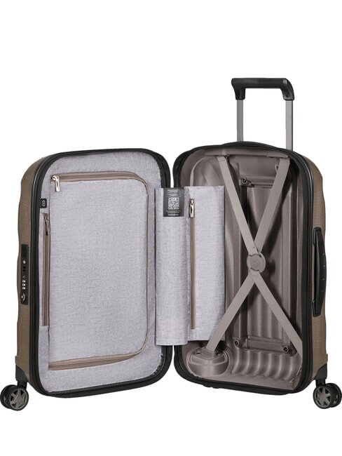 C-LITE Spinner  Handgepäckwagen, erweiterbar elfenbeingold - Harte Trolleys