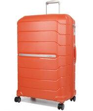 SAMSONITE FLUX Trolley extra groß, erweiterbar Mandarinenrot - Harte Trolleys - 3