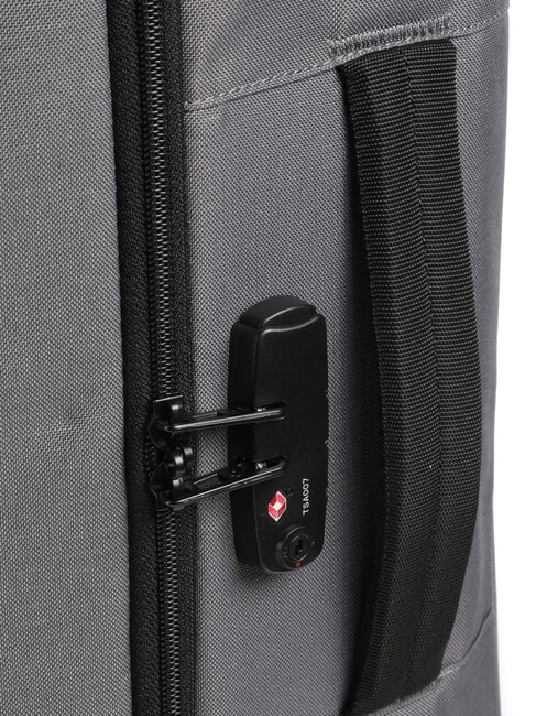 ROADED Große Tasche mit Rollen Drifter grau - Halbharte Trolleys