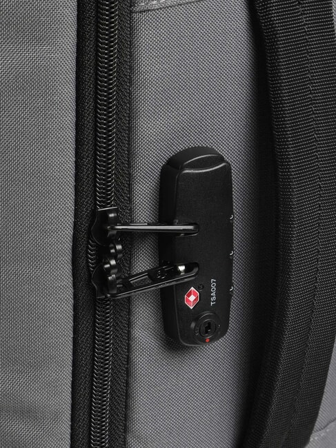 ROADED Mittelgroße Tasche mit Rollen Drifter grau - Halbharte Trolleys