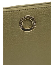 MANDARINA DUCK MELLOW Kettenumhängetasche aus Leder Aloe - Damentaschen - 3