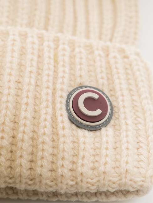 MILES Gerippte Mütze mit Umschlag Weihrauch - Mützen/Hüte