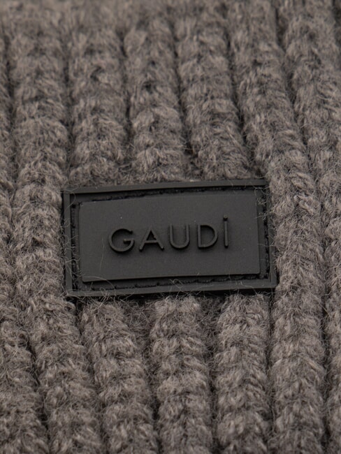 EVAN Beanie-Mütze mit Umschlag DUNKELGRAU - Mützen/Hüte