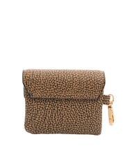 BORBONESE BRUNCH Münzbörse mit Karabiner natur op / schwarz - Brieftaschen Damen - 2