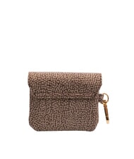 BORBONESE FLEXOS SOFT Münzbörse mit Karabiner natur op / schwarz - Brieftaschen Damen - 2