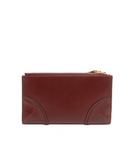 THE BRIDGE MATILDE Gro&szlig;e Geldb&ouml;rse aus Leder Chianti / Bordeaux / Gold - Brieftaschen Damen - 3