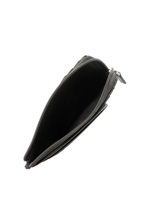VACCHERECCIA Geldbörse mit Reißverschluss Schwarz - Brieftaschen Herren
