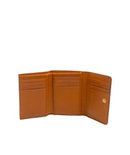 THE BRIDGE CECILIA Lederbrieftasche Cognac / Gold - Brieftaschen Damen - 2