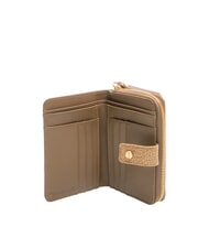 BORBONESE FLEXOS SOFT Mittelgroße Geldbörse mit Münzfach Ölgrün - Brieftaschen Damen - 2