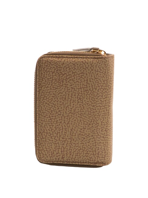 FLEXOS SOFT Mittelgroße Geldbörse mit Münzfach Ölgrün - Brieftaschen Damen