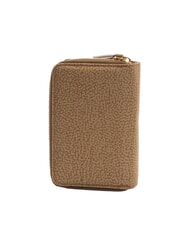 BORBONESE FLEXOS SOFT Mittelgroße Geldbörse mit Münzfach Ölgrün - Brieftaschen Damen - 3