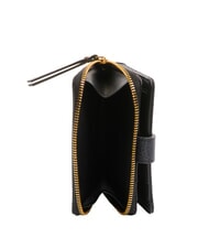 BORBONESE FLEXOS SOFT Mittelgroße Geldbörse mit Münzfach Schwarz - Brieftaschen Damen - 4