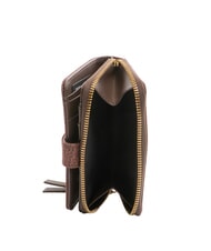 BORBONESE FLEXOS SOFT Mittelgroße Geldbörse mit Münzfach Terrakotta - Brieftaschen Damen - 4