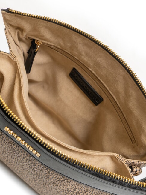 BRUNCH Flache Clutch natur op / schwarz - Damentaschen