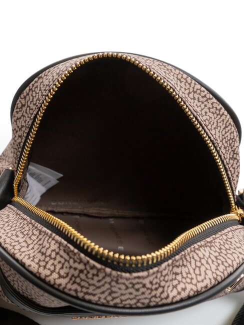 DOWNTOWN Kleine Umh&auml;ngetasche natur op / schwarz - Damentaschen