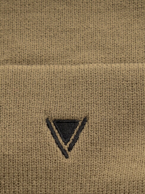 EVAN Beanie-Mütze mit gesticktem Logo MILITÄR - Mützen/Hüte
