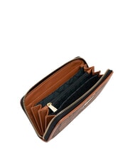 GATTINONI PLANETARIUM Großes Portemonnaie mit Rundum-Reißverschluss einfarbig hellbraun - Brieftaschen Damen - 2