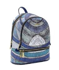 GATTINONI PLANETARIUM Mittelgroßer Rucksack Aquamarin/Marineblau - Damentaschen - 2