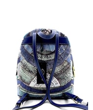 GATTINONI PLANETARIUM Mittelgroßer Rucksack Aquamarin/Marineblau - Damentaschen - 5