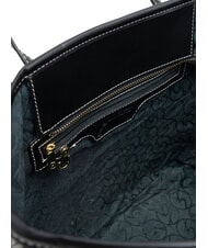 GATTINONI PLANETARIUM Mittelgroße Einkaufstasche monochrom hellgrau/schwarz - Damentaschen - 4