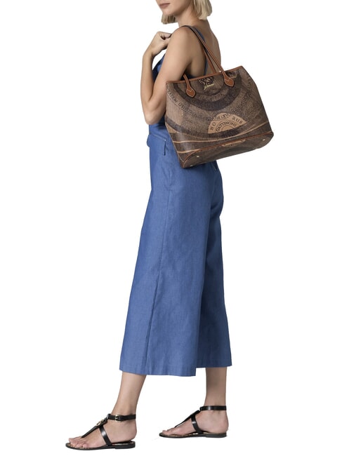 PLANETARIUM Mittelgroße Einkaufstasche einfarbig hellbraun - Damentaschen