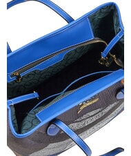 GATTINONI PLANETARIUM Mittelgroße Einkaufstasche planetarisch/bluette - Damentaschen - 4