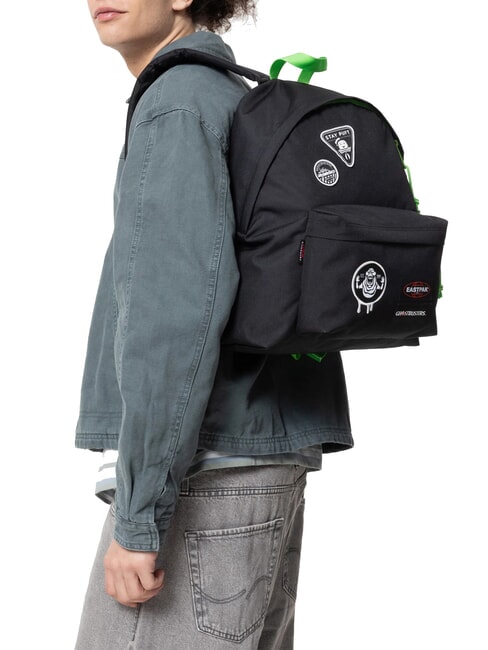 PADDED PAK'R Ghost Busters Rucksack GB-Patches - Rucksäcke für Schule &amp; Freizeit