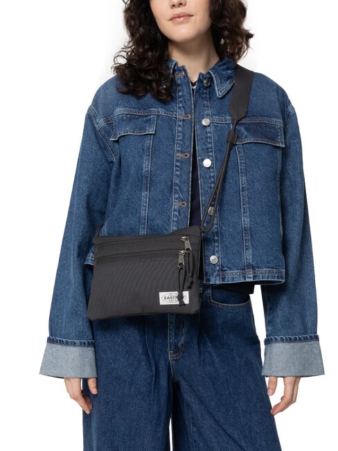 CROSTIN Umhängetasche dunkel gewaschen - Damentaschen