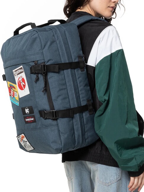 TRAVELPACK Superman Reiserucksack, 17" Laptophalterung Superman-Aufnäher - Rucksäcke für Schule &amp; Freizeit